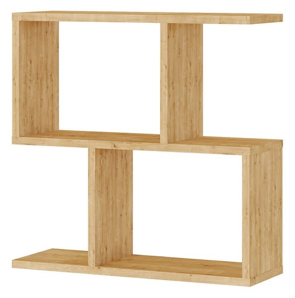 Shelves Alexandra House Living Oak Wood MDP 60 x 60 x 19 cm