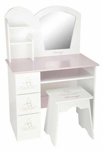 Dresser Arias Firenze White Wood 36 x 65 x 95 cm Children's