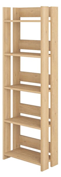 Bookshop Alexandra House Living Oak Wood MDP 57 x 155 x 25 cm 5 Shelves