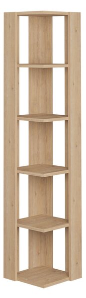 Corner Shelves Alexandra House Living Oak Wood MDP 33 x 161 x 33 cm 5 Shelves