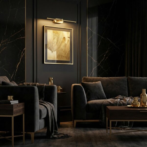 Bathroom LED wall sconce APP1892-1W 40 cm BRUSH GOLD
