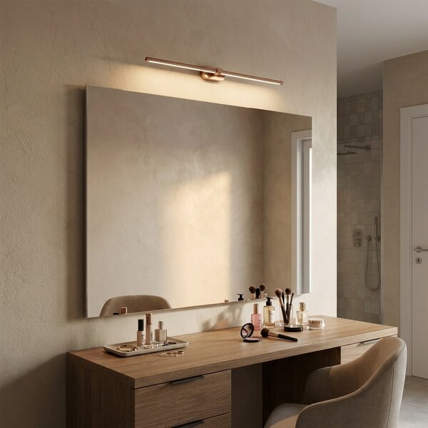 Bathroom LED wall sconce APP1897-1W 80 cm BRUSH COPPER