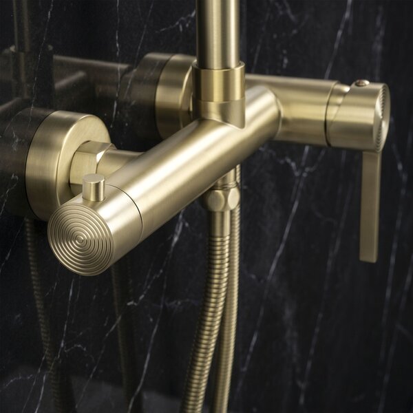 Shower set Rea Foster Brush Gold