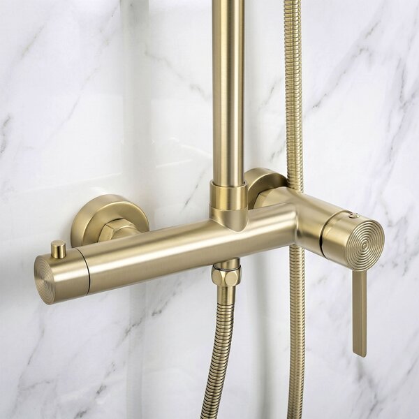 Shower set Rea Foster Brush Gold