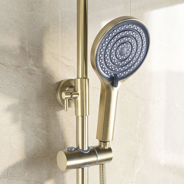 Shower set Rea Foster Brush Gold