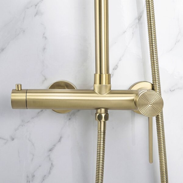 Shower set Rea Foster Brush Gold