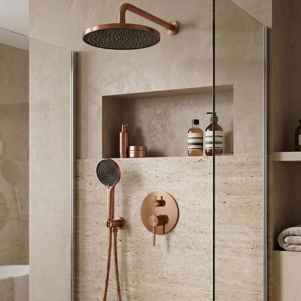 Shower system Rea Foster Brush Copper + BOX