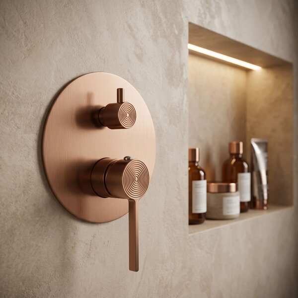 Shower system Rea Foster Brush Copper + BOX