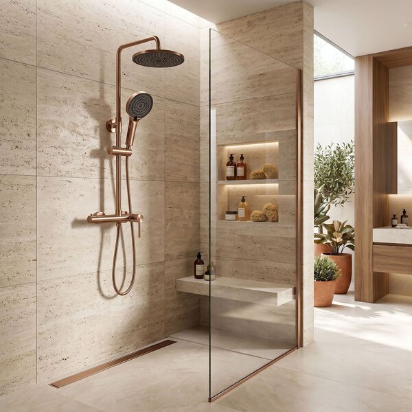 Shower set Rea Foster Brush Copper