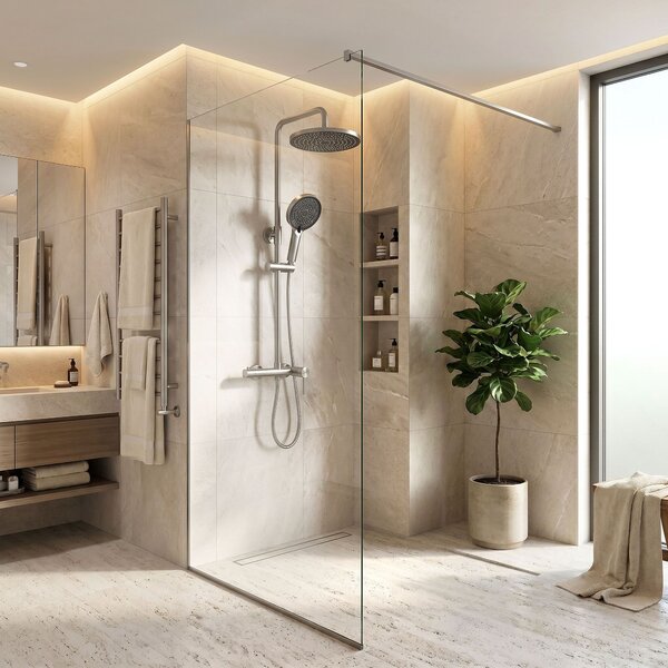 Shower set Rea Foster Brush Nickel