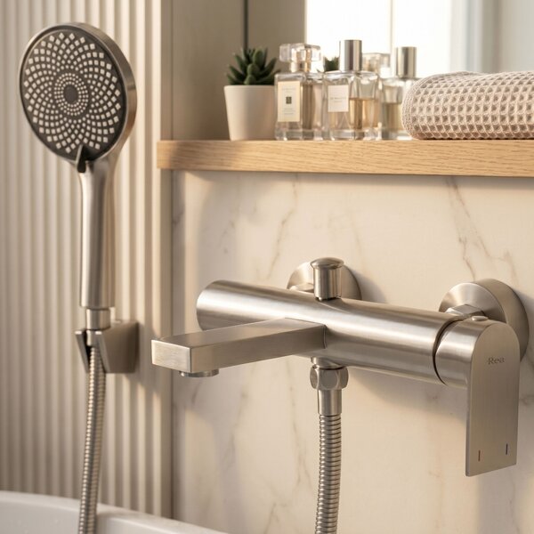 Bath faucet REA Hunter Brush Nickel