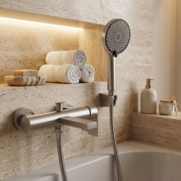 Bath faucet REA Hunter Brush Nickel