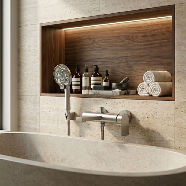 Bath faucet REA Hunter Brush Nickel
