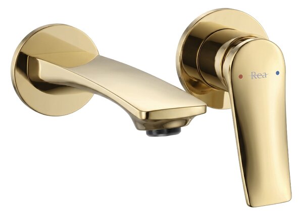 Concealed washbasin mixer REA VISION Gold + BOX
