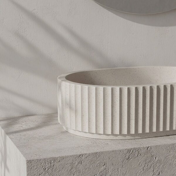 Countertop Basin Rea Margaret Beige