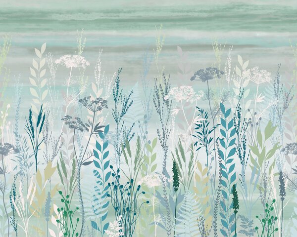 Meadow Grasses Wall Mural