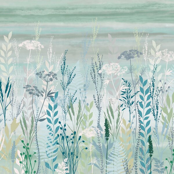 Meadow Grasses Wall Mural