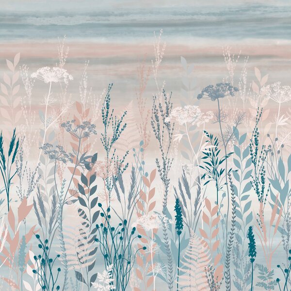 Meadow Grasses Wall Mural