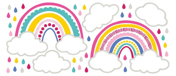 Over the Rainbow Wall Sticker