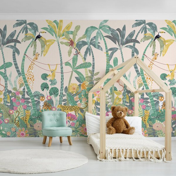 Equatorial Jungle Wall Mural