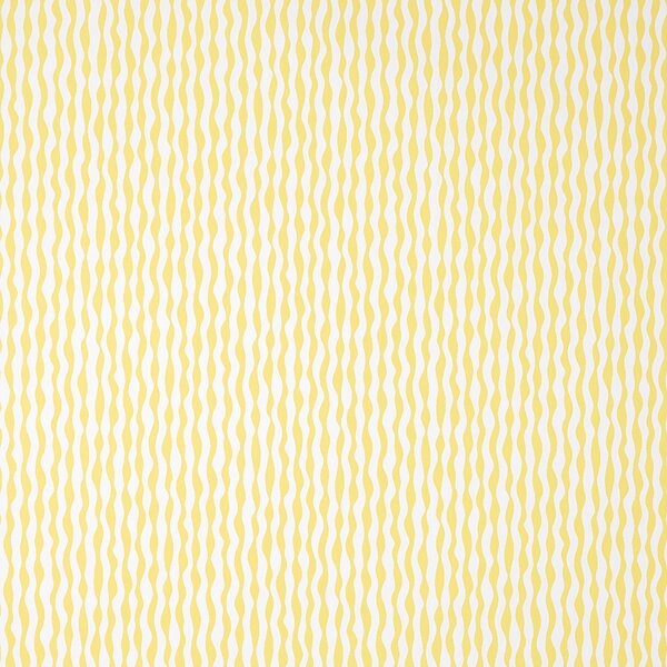 Yellow Squiggle Wallpaper