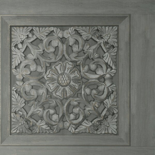 Carved Panel Wallpaper