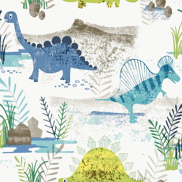 Dino Self Adhesive Wallpaper