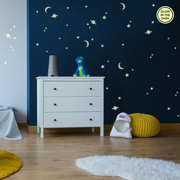 Glow in the Dark Star Wall Stickers