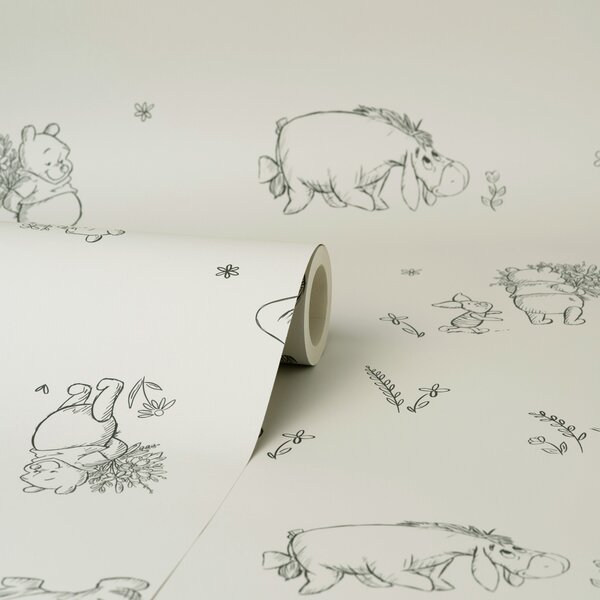 Disney Winnie Mindful Pooh Wallpaper