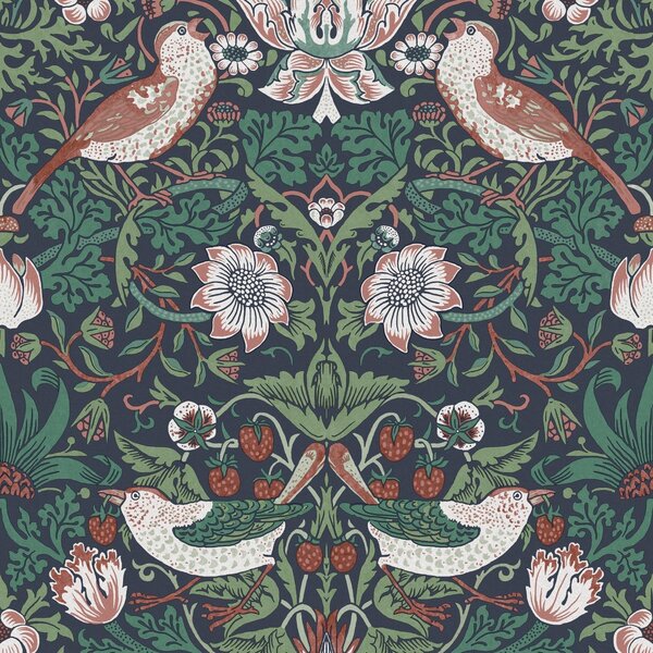 William Morris Strawberry Thief Wallpaper