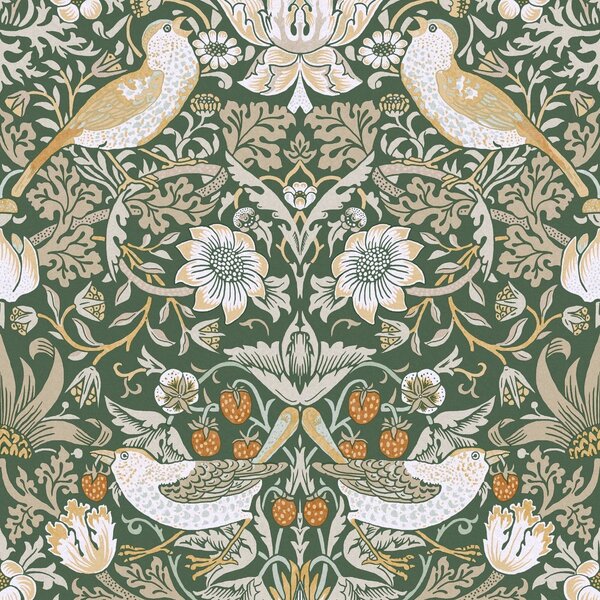 William Morris Strawberry Thief Wallpaper