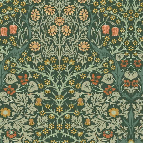 William Morris Blackthorn Wallpaper