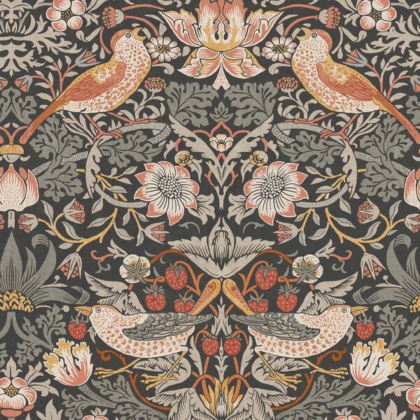 William Morris Strawberry Thief Wallpaper