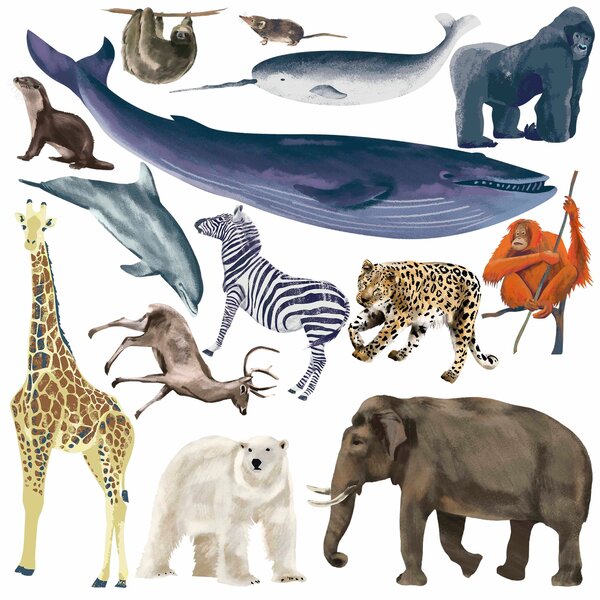 Mammals Wall Stickers