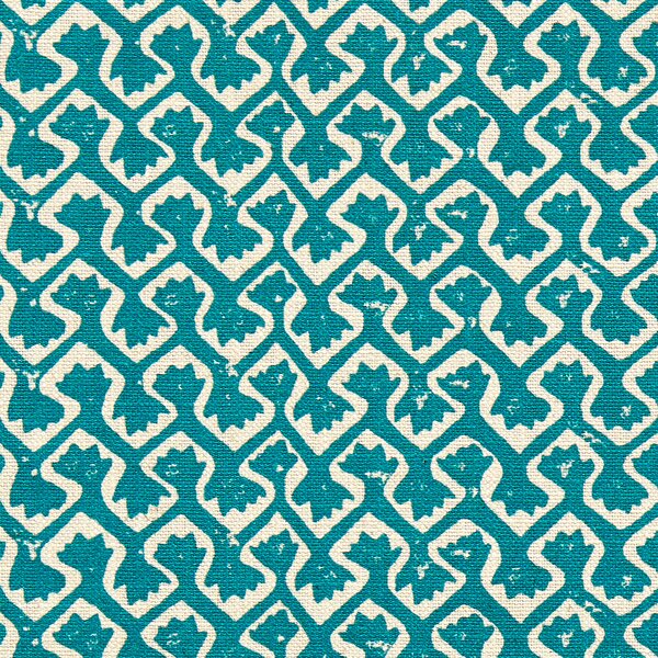 Clarke & Clarke Kalpa Fabric Teal