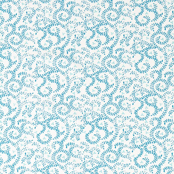 Clarke & Clarke Buta Fabric Cobalt