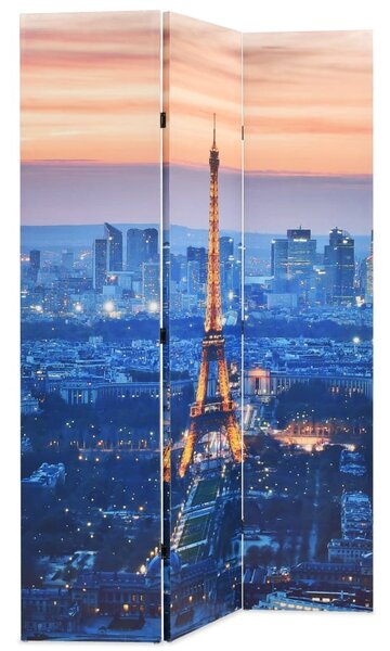 Folding Room Divider 120x170 cm Paris by Night