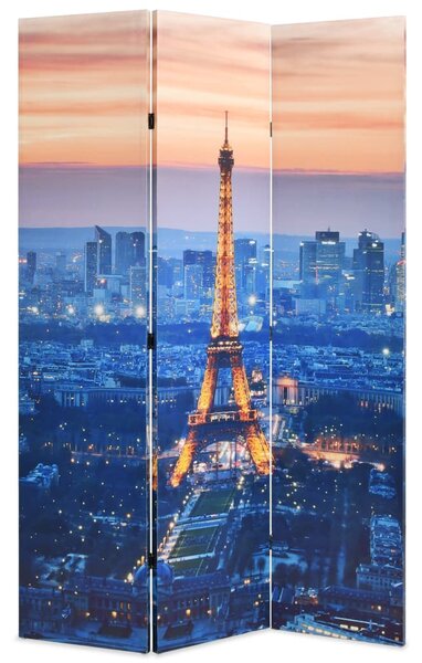 Folding Room Divider 120x170 cm Paris by Night