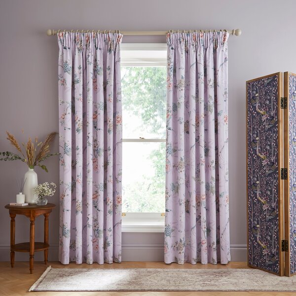 Dorma Love Bird Blackout Pencil Pleat Curtains