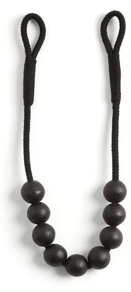 Half Wooden Beads Curtain Tieback