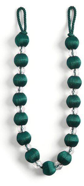 Opulence Emerald Crystal Curtain Tieback