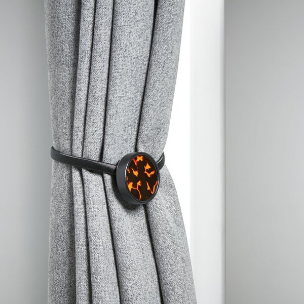 Metal Tortoise Shell Magnetic Curtain Tieback