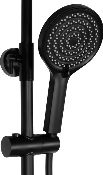 Shower set REA Savio Led Black