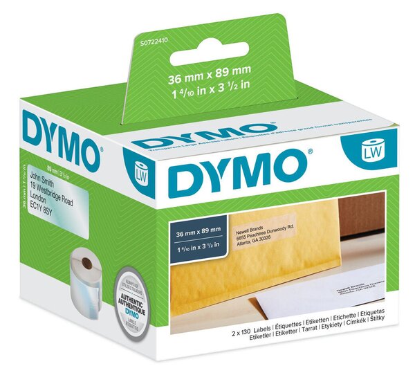 Printer Labels Dymo S0722410 Transparent