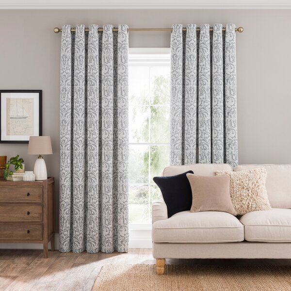 Alora Chenille Thermal Eyelet Curtains