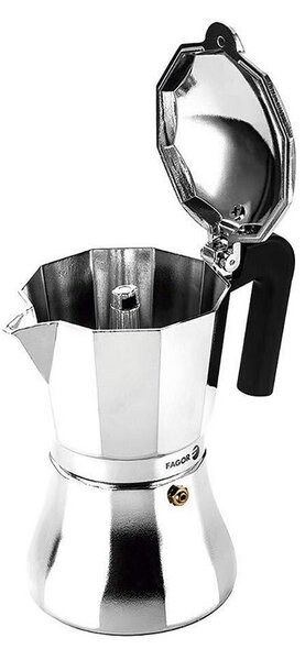 Italian Coffee Pot FAGOR Cupy Aluminium 1 L 12 Cups