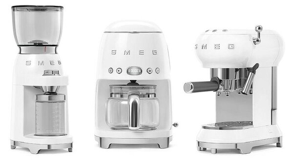 Electric Grinder Smeg CGF01WHEU 150 W White 350 g