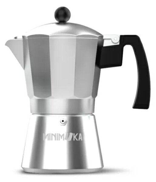 Italian Coffee Pot Taurus KCP90012 12T Silver 12