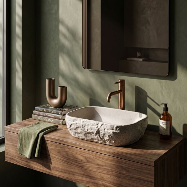 Countertop washbasin Rea Bianka