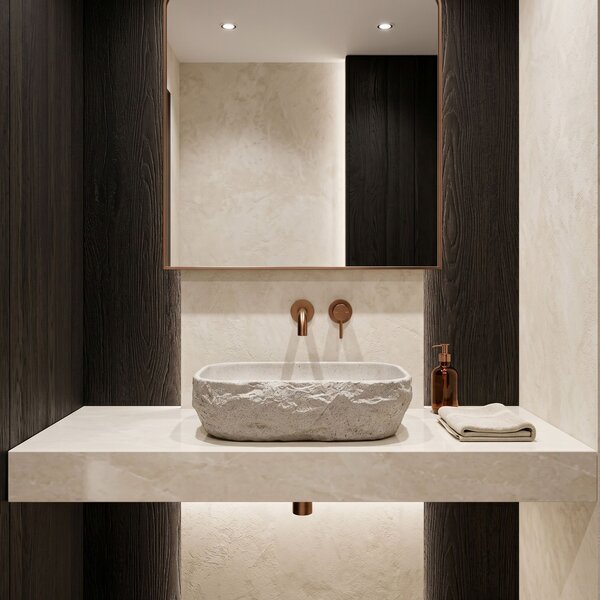 Countertop washbasin Rea Bianka